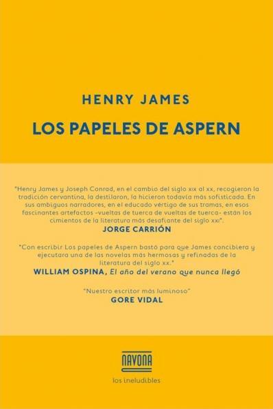 LOS PAPELES DE ASPERN | 9788416259229 | JAMES, H | Llibreria La Font de Mimir - Llibreria online Barcelona - Comprar llibres català i castellà