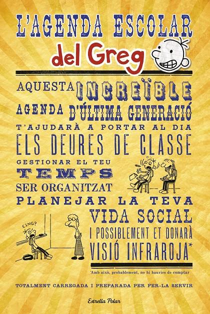 AGENDA DEL GREG | 9788490572115 | JEFF KINNEY | Llibreria La Font de Mimir - Llibreria online Barcelona - Comprar llibres català i castellà