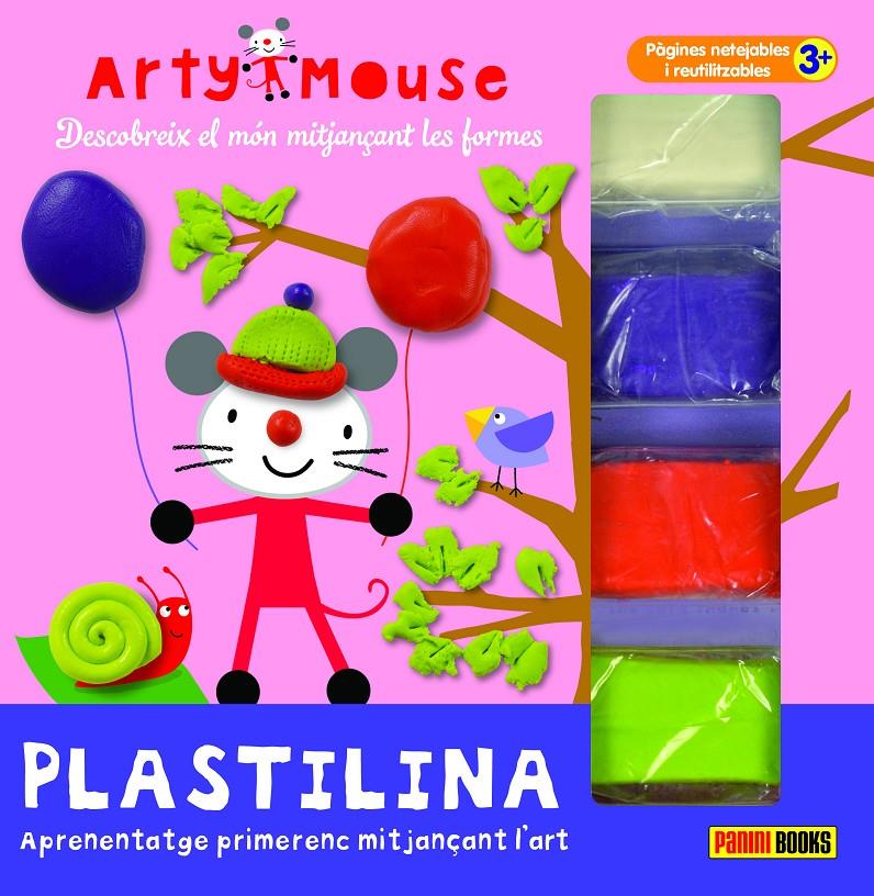 ARTY MOUSE - PLASTILINA | 9788413347455 | Llibreria La Font de Mimir - Llibreria online Barcelona - Comprar llibres català i castellà