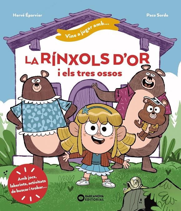 VINE A JUGAR AMB LA RÍNXOLS D'OR I ELS TRES OSSOS | 9788448963439 | ÉPARVIER, HERVÉ | Llibreria La Font de Mimir - Llibreria online Barcelona - Comprar llibres català i castellà