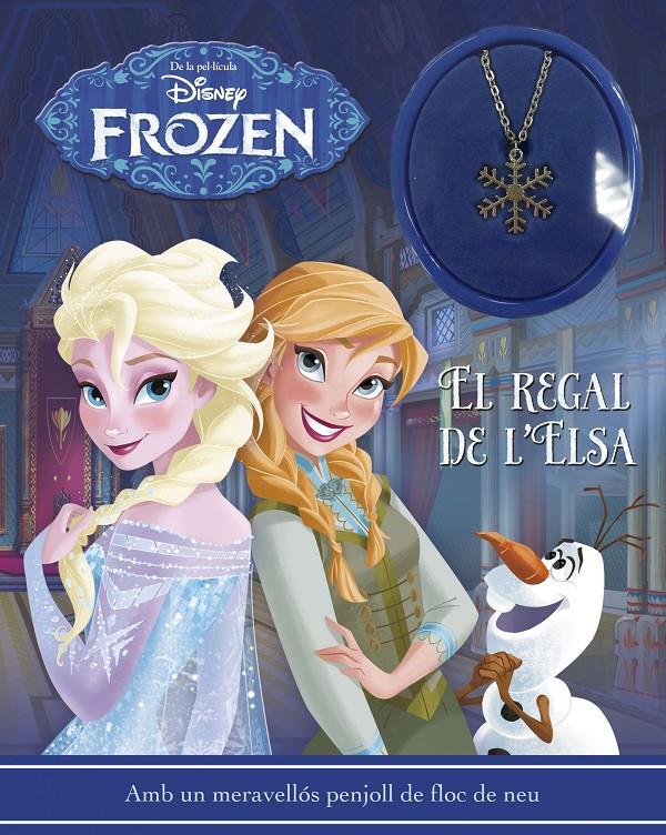 FROZEN. LLIBRE AMB PENJOLL. EL REGAL DE L'ELSA | 9788416519057 | DISNEY | Llibreria La Font de Mimir - Llibreria online Barcelona - Comprar llibres català i castellà