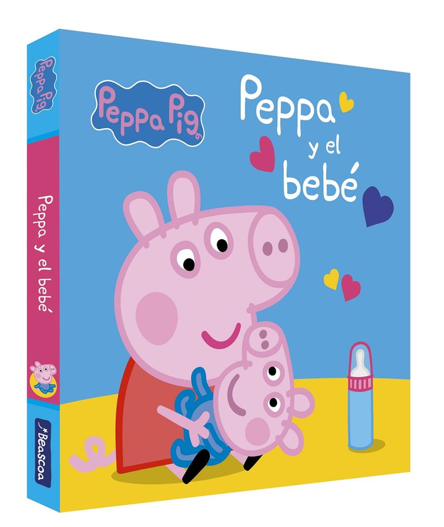 PEPPA PIG. LIBRO DE CARTÓN - PEPPA PIG Y EL BEBÉ | 9788448866990 | HASBRO/EONE | Llibreria La Font de Mimir - Llibreria online Barcelona - Comprar llibres català i castellà