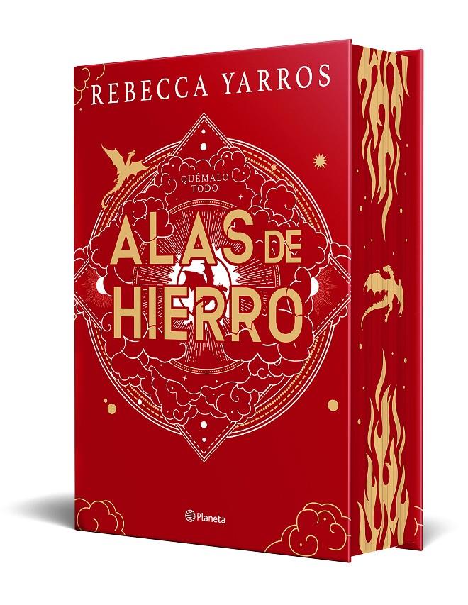 ALAS DE HIERRO (EMPÍREO 2) EDICIÓN COLECCIONISTA ENRIQUECIDA Y LIMITADA | 9788408294306 | YARROS, REBECCA | Llibreria La Font de Mimir - Llibreria online Barcelona - Comprar llibres català i castellà