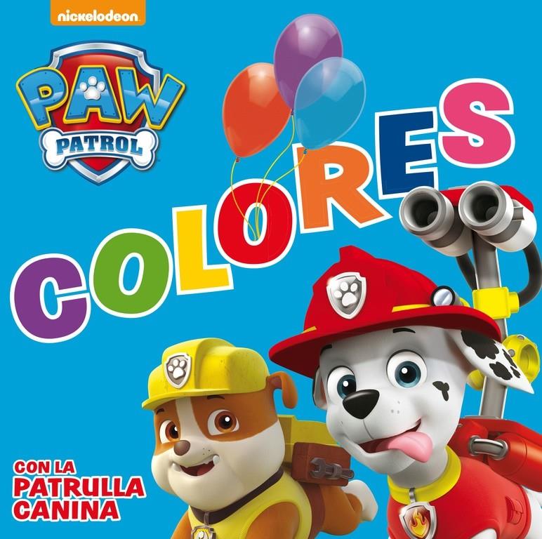 COLORES CON LA PATRULLA CANINA (PAW PATROL - PATRULLA CANINA. TODO CARTÓN) | 9788448844240 | NICKELODEON | Llibreria La Font de Mimir - Llibreria online Barcelona - Comprar llibres català i castellà