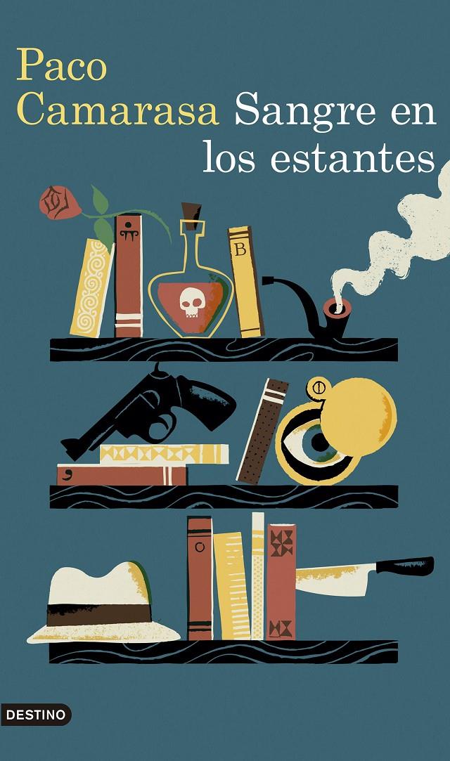 SANGRE EN LOS ESTANTES | 9788423351657 | PACO CAMARASA | Llibreria La Font de Mimir - Llibreria online Barcelona - Comprar llibres català i castellà