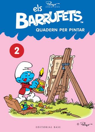 ELS BARRUFETS. QUADERN PER PINTAR, 2 | 9788415267058 | CULLIFORD "PEYO", PIERRE | Llibreria La Font de Mimir - Llibreria online Barcelona - Comprar llibres català i castellà