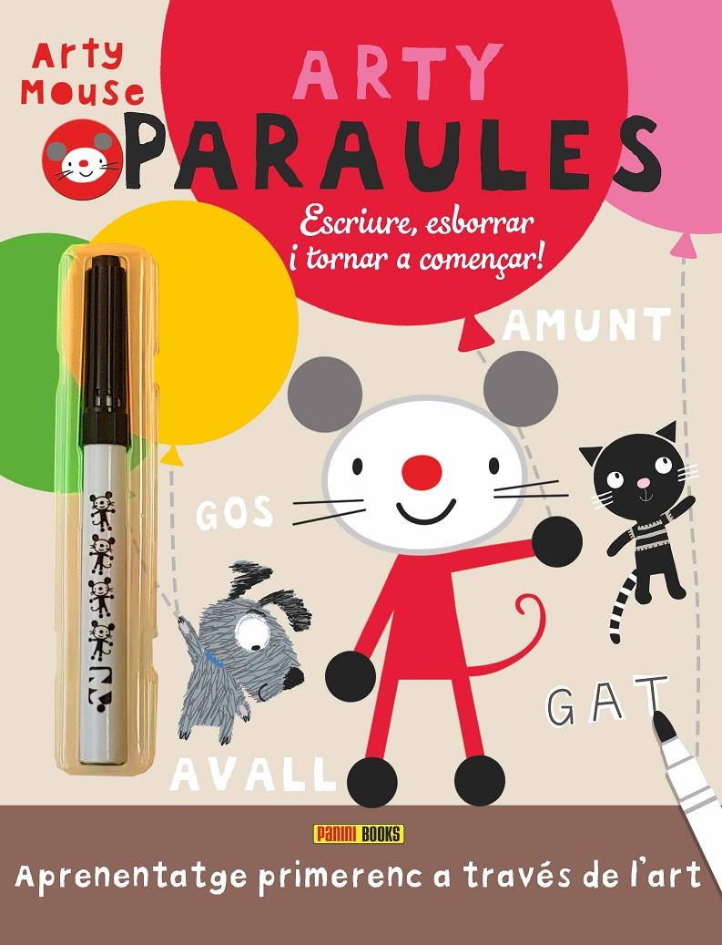 ARTY MOUSE - ARTY PARAULES | 9788413343327 | Llibreria La Font de Mimir - Llibreria online Barcelona - Comprar llibres català i castellà