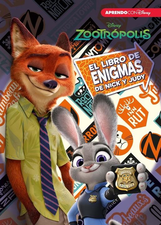 ZOOTRÓPOLIS. EL LIBRO DE ENIGMAS DE NICK Y JUDY (ENIGMAS DISNEY) | 9788416548378 | DISNEY | Llibreria La Font de Mimir - Llibreria online Barcelona - Comprar llibres català i castellà