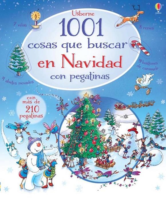 1001 COSAS QUE BUSCAR EN NAVIDAD PEGATIN | 9781409594673 | FRITH ALEX | Llibreria La Font de Mimir - Llibreria online Barcelona - Comprar llibres català i castellà