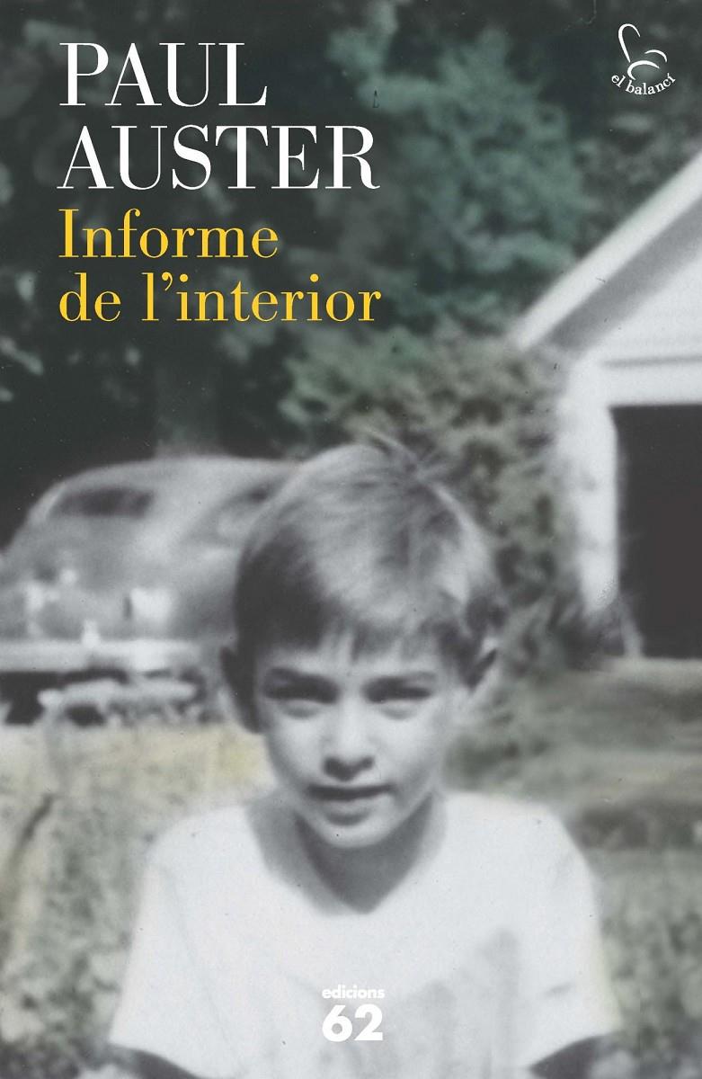 INFORME DE L'INTERIOR | 9788429772067 | AUSTER, PAUL | Llibreria La Font de Mimir - Llibreria online Barcelona - Comprar llibres català i castellà