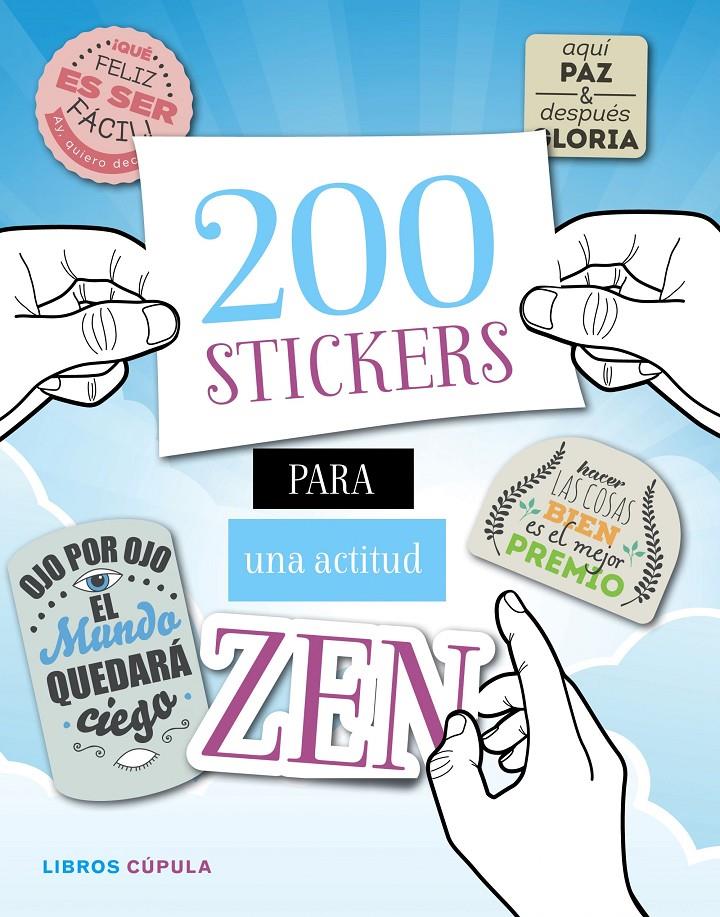 MÁS DE 200 STICKERS PARA UNA ACTITUD ZEN | 9788448022082 | AA. VV. | Llibreria La Font de Mimir - Llibreria online Barcelona - Comprar llibres català i castellà