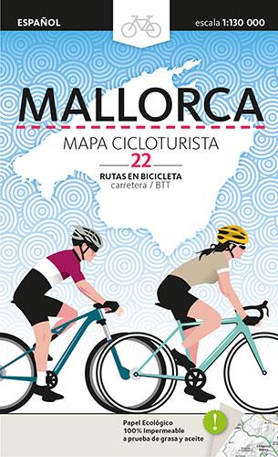 MAPA CICLOTURISTA MALLORCA | 9788484788539 | ESTEVE, JOAN | Llibreria La Font de Mimir - Llibreria online Barcelona - Comprar llibres català i castellà