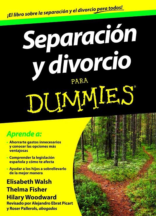 DIVORCIO PARA DUMMIES | 9788432921469 | ELIZABETH WALSH | Llibreria La Font de Mimir - Llibreria online Barcelona - Comprar llibres català i castellà