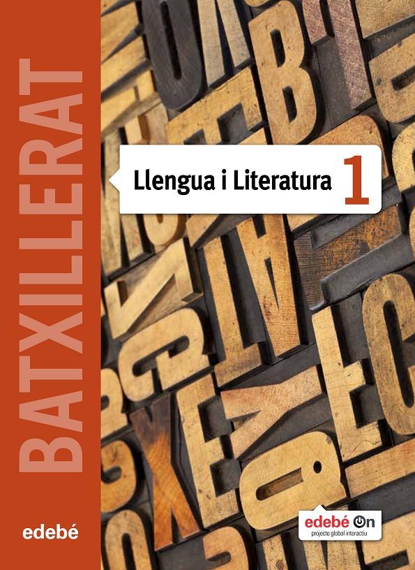 LLENGUA I LITERATURA 1 | 9788468320939 | EDEBÉ, OBRA COLECTIVA | Llibreria La Font de Mimir - Llibreria online Barcelona - Comprar llibres català i castellà