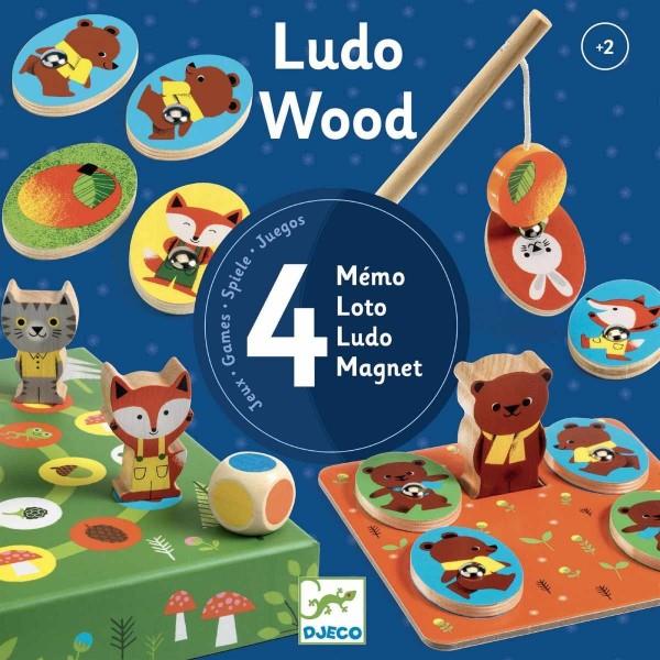 JOC EDUCATIU LUDO WOOD | 3070900016286 | Llibreria La Font de Mimir - Llibreria online Barcelona - Comprar llibres català i castellà