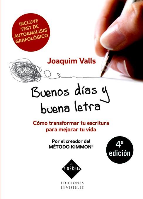 BUENAS DIAS Y BUENA LETRA | 9788493910624 | JOAQUIM VALLS | Llibreria La Font de Mimir - Llibreria online Barcelona - Comprar llibres català i castellà