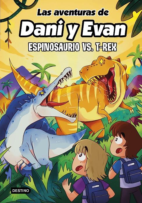 LAS AVENTURAS DE DANI Y EVAN 10. ESPINOSAURIO VS. T-REX | 9788408292418 | LAS AVENTURAS DE DANI Y EVAN | Llibreria La Font de Mimir - Llibreria online Barcelona - Comprar llibres català i castellà