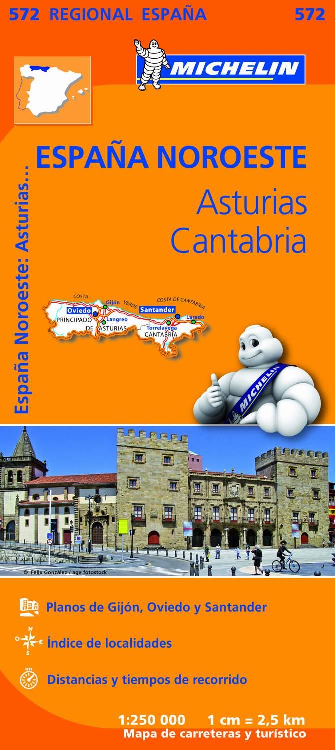 MAPA REGIONAL ASTURIAS, CANTABRIA | 9782067184152 | VARIOS AUTORES | Llibreria La Font de Mimir - Llibreria online Barcelona - Comprar llibres català i castellà