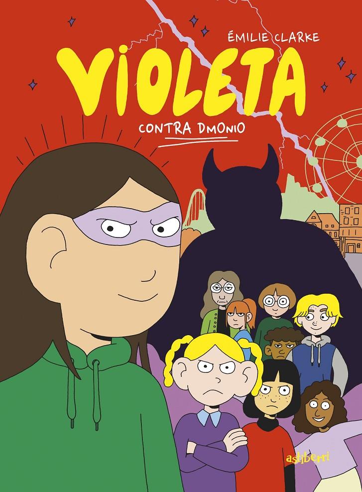 VIOLETA CONTRA DM0NI0 | 9788419670090 | CLARKE, ÉMILIE | Llibreria La Font de Mimir - Llibreria online Barcelona - Comprar llibres català i castellà