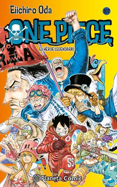 ONE PIECE Nº 107 | 9788411613156 | ODA, EIICHIRO | Llibreria La Font de Mimir - Llibreria online Barcelona - Comprar llibres català i castellà