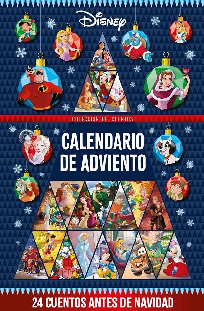 DISNEY. CALENDARIO DE ADVIENTO. 24 CUENTOS ANTES DE NAVIDAD | 9788419547613 | DISNEY | Llibreria La Font de Mimir - Llibreria online Barcelona - Comprar llibres català i castellà