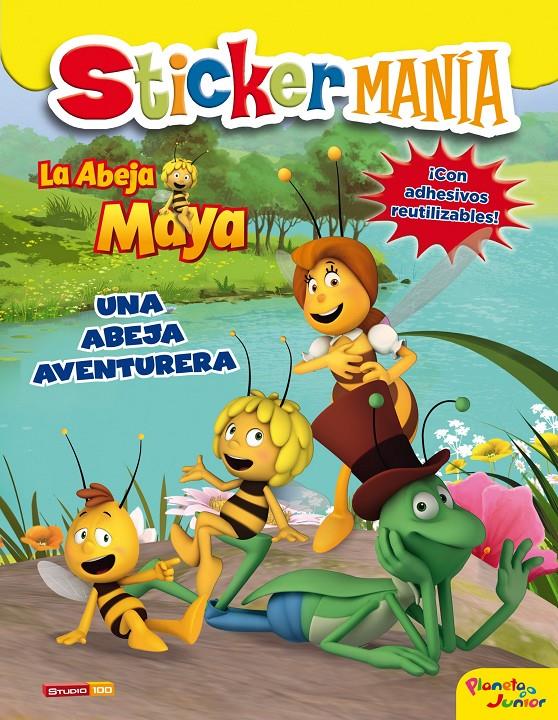 LA ABEJA MAYA. STICKERMANIA. UNA ABEJA AVENTURERA | 9788408124863 | LA ABEJA MAYA | Llibreria La Font de Mimir - Llibreria online Barcelona - Comprar llibres català i castellà