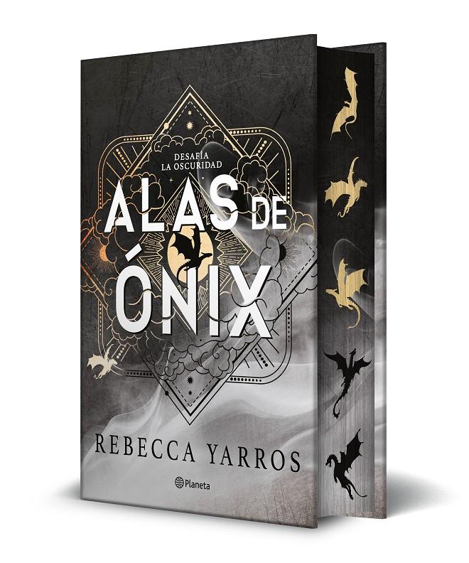 ALAS DE ÓNIX (EMPÍREO 3) EDICIÓN LIMITADA CON CANTOS TINTADOS | 9788408297314 | YARROS, REBECCA | Llibreria La Font de Mimir - Llibreria online Barcelona - Comprar llibres català i castellà