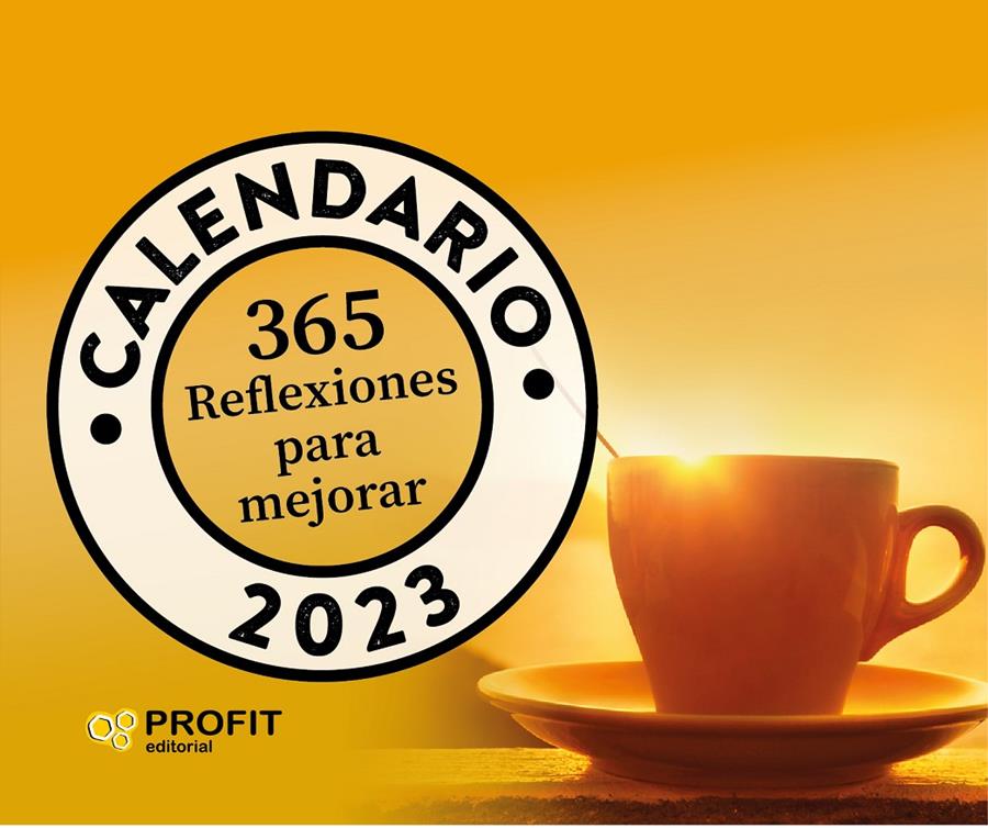 CALENDARIO 365 REFLEXIONES PARA MEJORAR 2023 | 9788419212252 | PROFIT EDITORIAL | Llibreria La Font de Mimir - Llibreria online Barcelona - Comprar llibres català i castellà