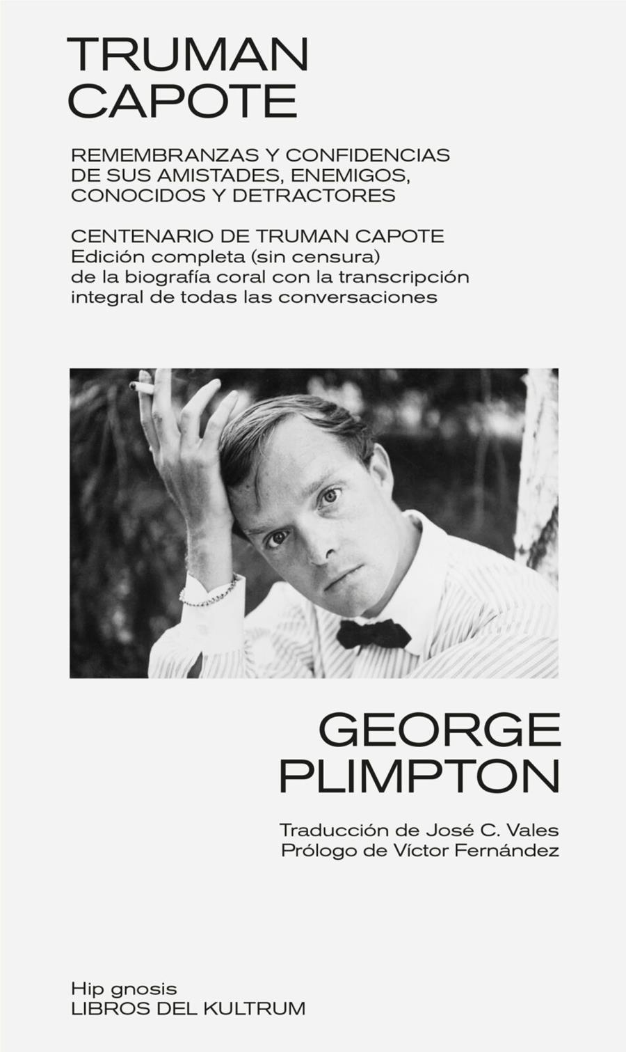 TRUMAN CAPOTE | 9788418404597 | PLIMPTON, GEORGE | Llibreria La Font de Mimir - Llibreria online Barcelona - Comprar llibres català i castellà