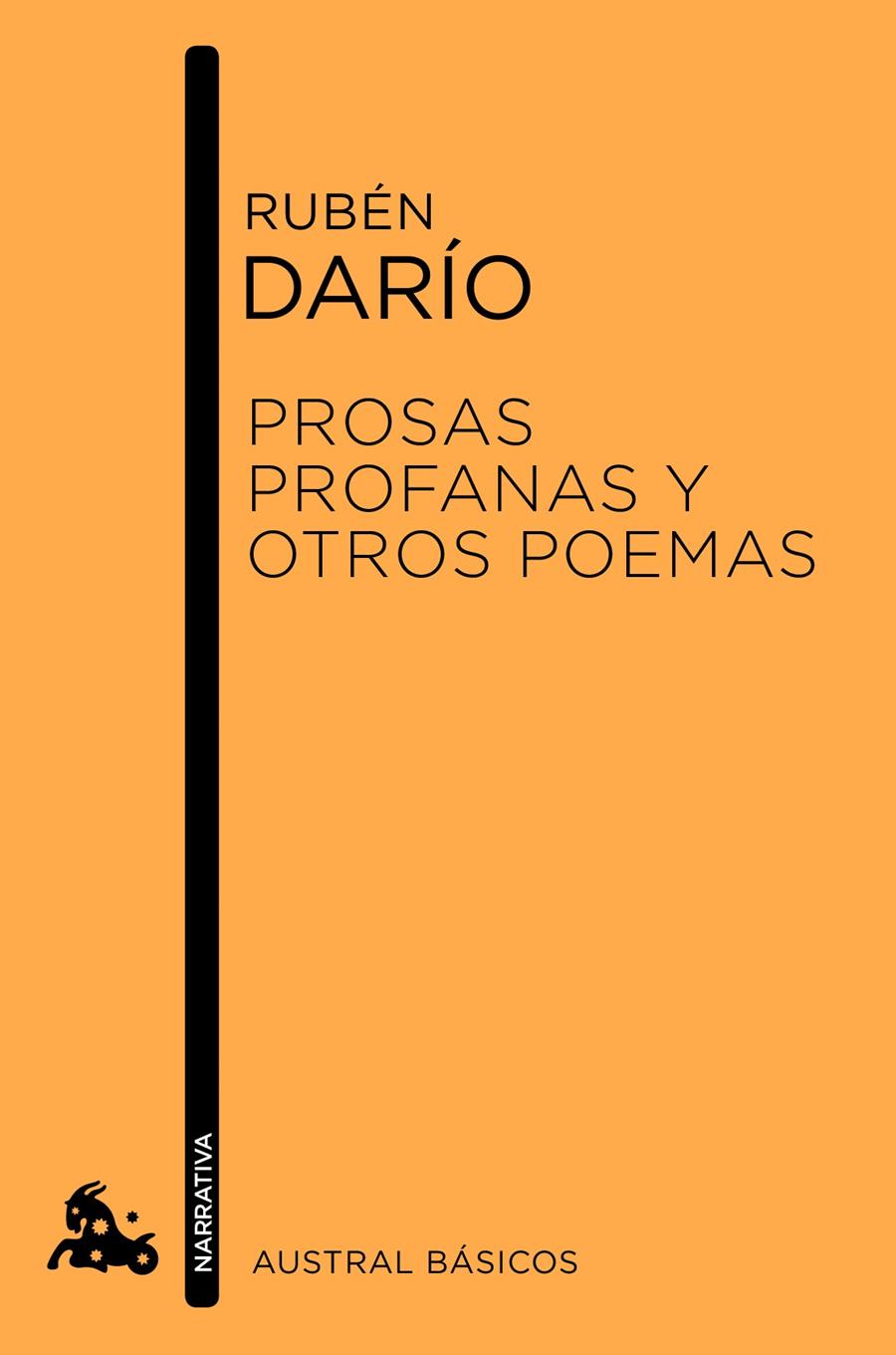 PROSAS PROFANAS Y OTROS POEMAS | 9788467040906 | RUBÉN DARÍO | Llibreria La Font de Mimir - Llibreria online Barcelona - Comprar llibres català i castellà