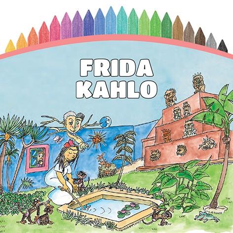 PINTEM! FRIDA KAHLO | 9788499795652 | Llibreria La Font de Mimir - Llibreria online Barcelona - Comprar llibres català i castellà