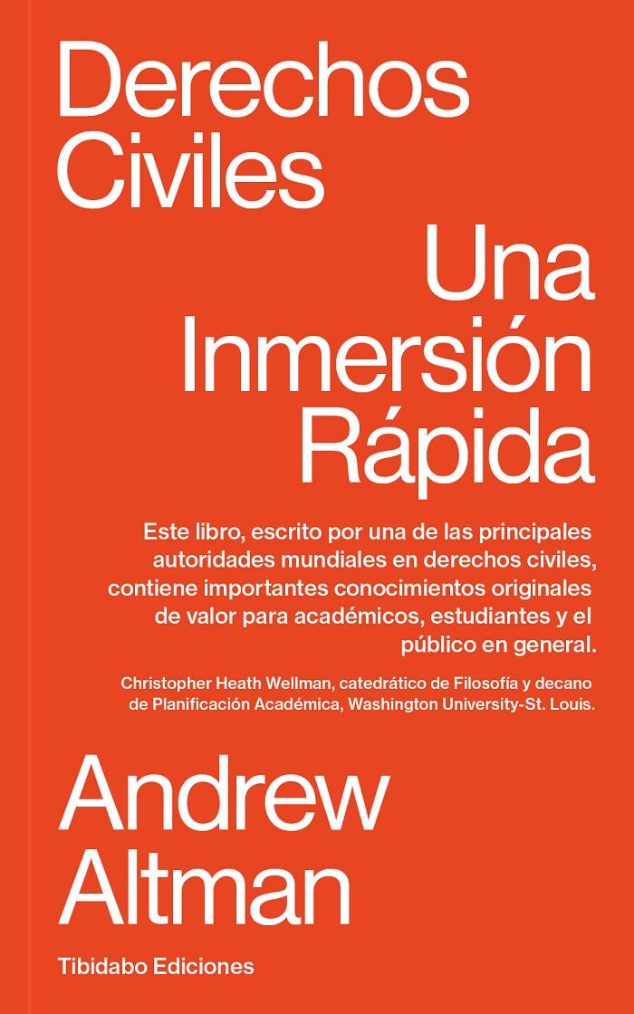 DERECHOS CIVILES | 9788413478180 | ALTMAN, ANDREW | Llibreria La Font de Mimir - Llibreria online Barcelona - Comprar llibres català i castellà