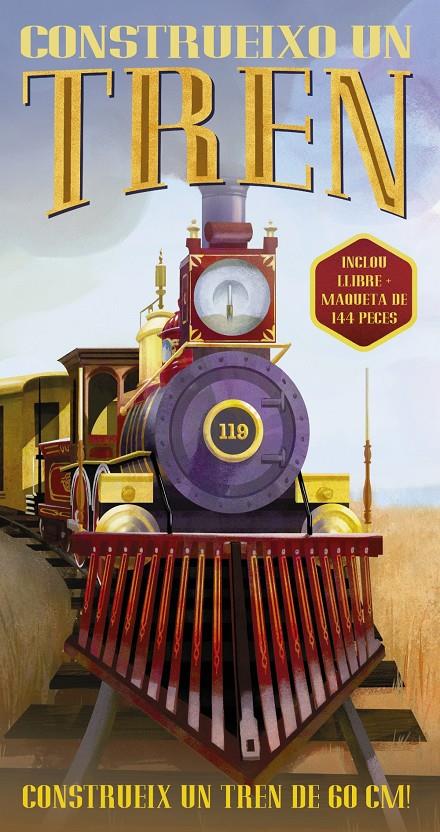 CONSTRUEIXO UN TREN | 9788417273392 | LAROUSSE EDITORIAL | Llibreria La Font de Mimir - Llibreria online Barcelona - Comprar llibres català i castellà