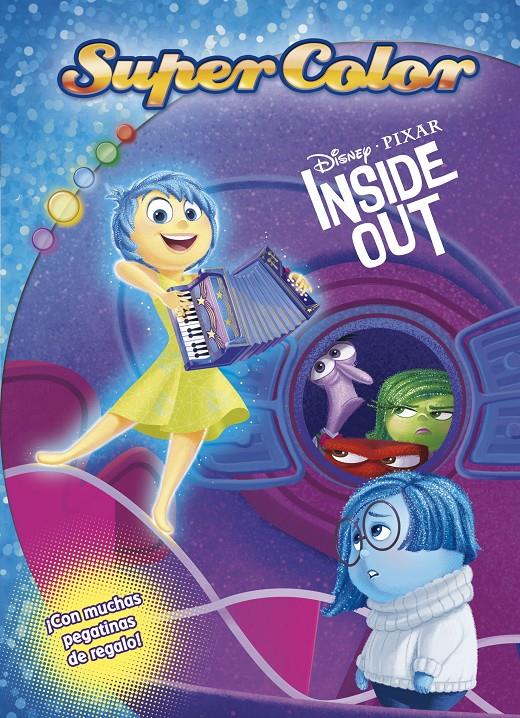 INSIDE OUT. SUPERCOLOR | 9788499516844 | DISNEY | Llibreria La Font de Mimir - Llibreria online Barcelona - Comprar llibres català i castellà