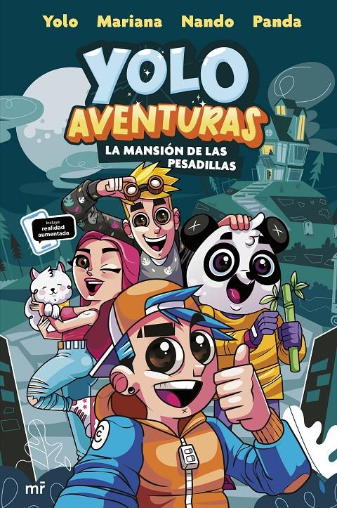 YOLO AVENTURAS. LA MANSIÓN DE LAS PESADILLAS | 9788427049345 | LOS AVENTUREROS: YOLO, NANDO, MARIANA Y PANDA | Llibreria La Font de Mimir - Llibreria online Barcelona - Comprar llibres català i castellà