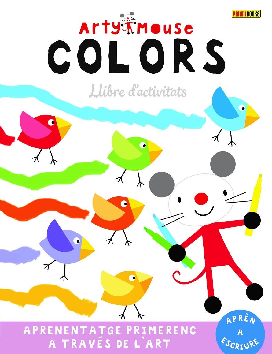 ARTY MOUSE - COLORS | 9788413343280 | Llibreria La Font de Mimir - Llibreria online Barcelona - Comprar llibres català i castellà