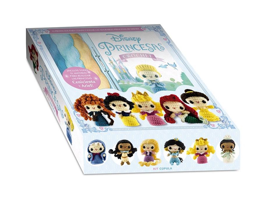 KIT TUS PRINCESAS DISNEY DE CROCHET | 9788448021573 | JESSICA WARD | Llibreria La Font de Mimir - Llibreria online Barcelona - Comprar llibres català i castellà