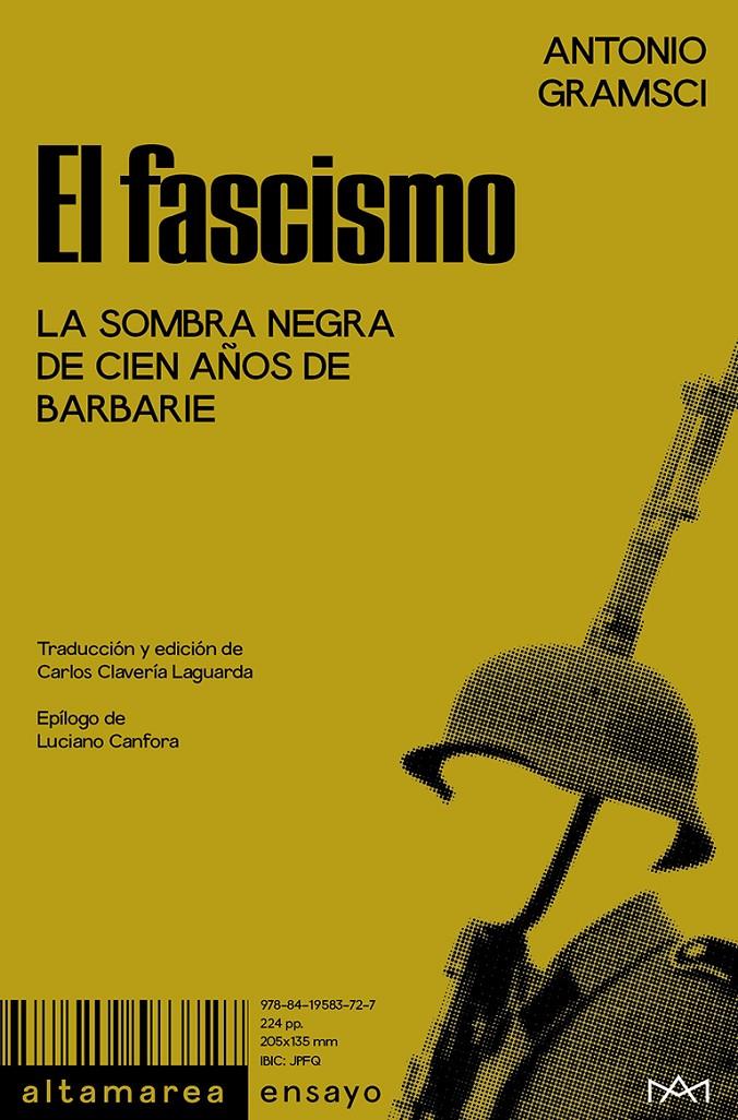 EL FASCISMO | 9788419583727 | GRAMSCI, ANTONIO | Llibreria La Font de Mimir - Llibreria online Barcelona - Comprar llibres català i castellà