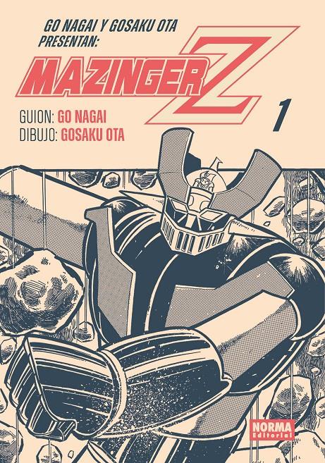 MAZINGER Z (OTA) 01 | 9788467968385 | NAGAI, GO/OTA, GOSAKU | Llibreria La Font de Mimir - Llibreria online Barcelona - Comprar llibres català i castellà