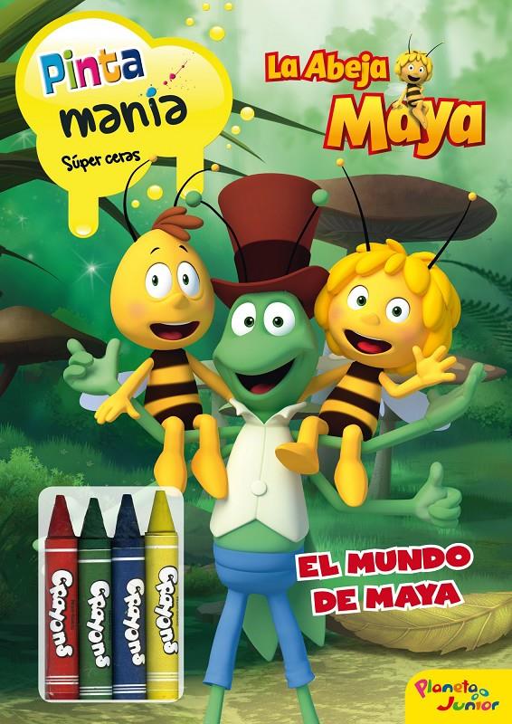 MAYA PINTAMANIA SUPER CERAS MUNDO DE MAY | 9788408037002 | LA ABEJA MAYA | Llibreria La Font de Mimir - Llibreria online Barcelona - Comprar llibres català i castellà