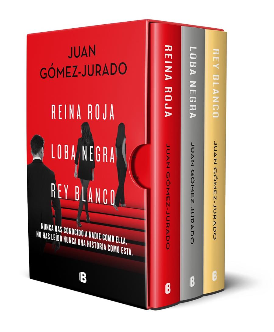 TRILOGÍA REINA ROJA (EDICIÓN PACK CON: REINA ROJA | LOBA NEGRA | REY BLANCO) | 9788466670227 | GÓMEZ-JURADO, JUAN | Llibreria La Font de Mimir - Llibreria online Barcelona - Comprar llibres català i castellà