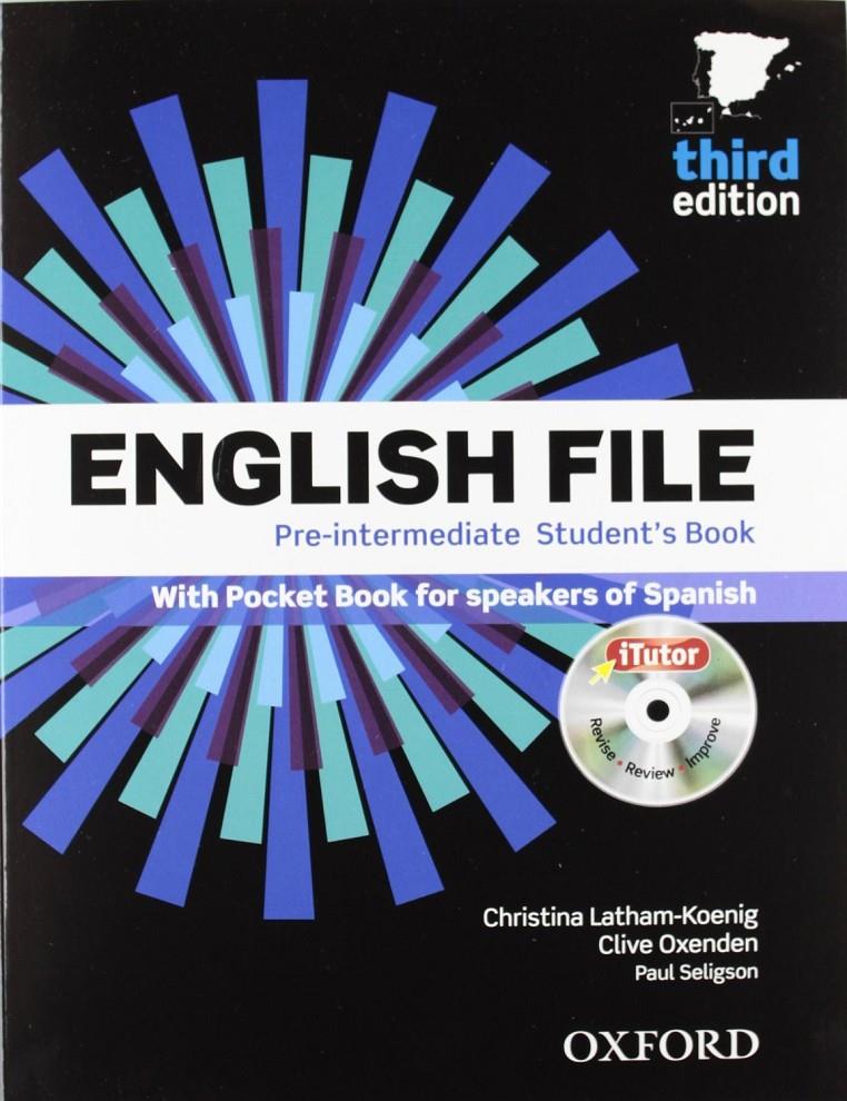 ENGLISH FILE PRE-INTERMEDIATE: STUDENT'S BOOK AND WORKBOOK WITH ANSWER KEY PACK | 9780194598934 | CLIVE OXENDEN/CHRISTINA LATHAM-KOENIG/PAUL SELIGSON | Llibreria La Font de Mimir - Llibreria online Barcelona - Comprar llibres català i castellà