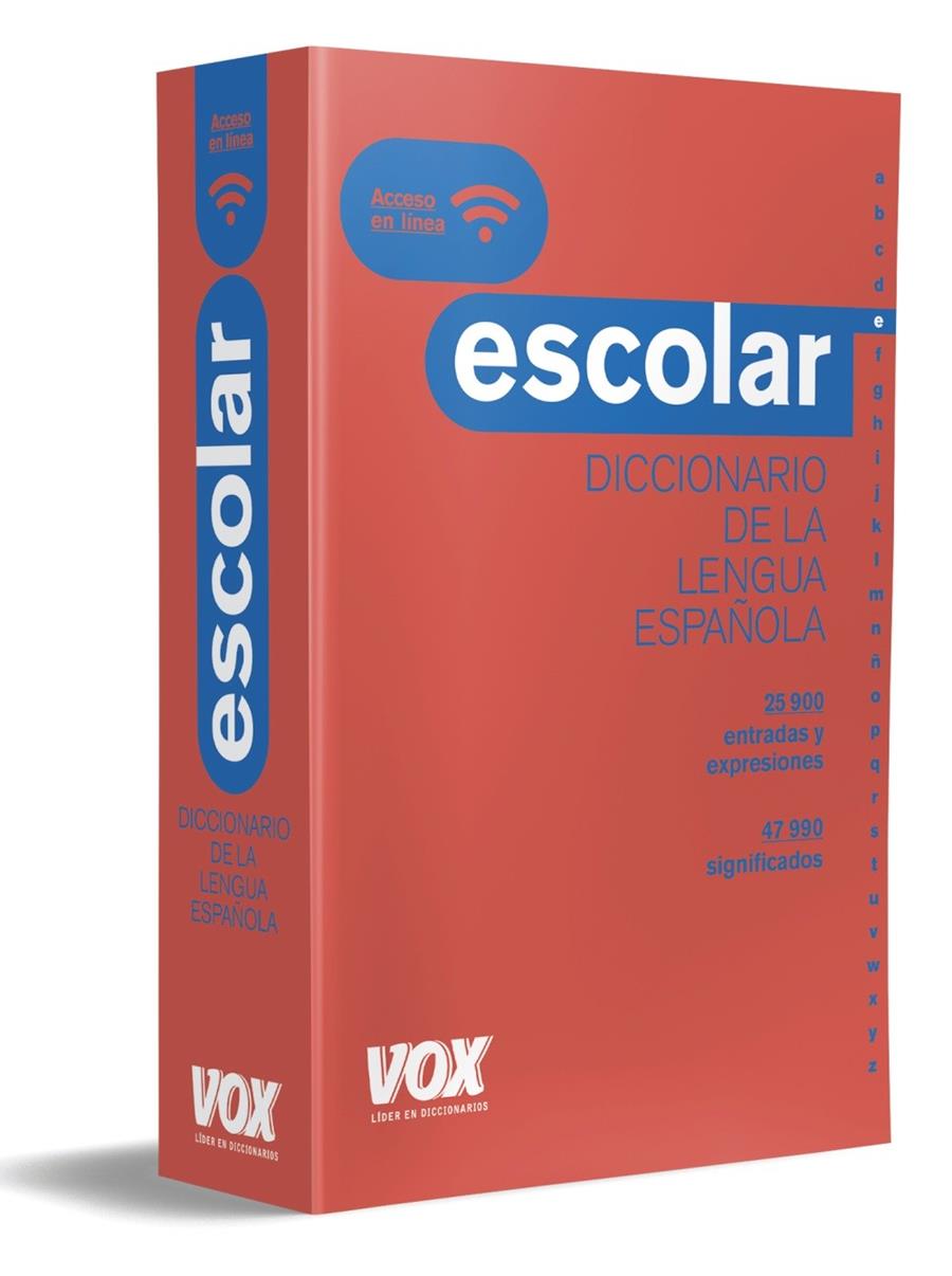 DICCIONARIO ESCOLAR DE LA LENGUA ESPAÑOLA | 9788499742823 | VOX EDITORIAL | Llibreria La Font de Mimir - Llibreria online Barcelona - Comprar llibres català i castellà