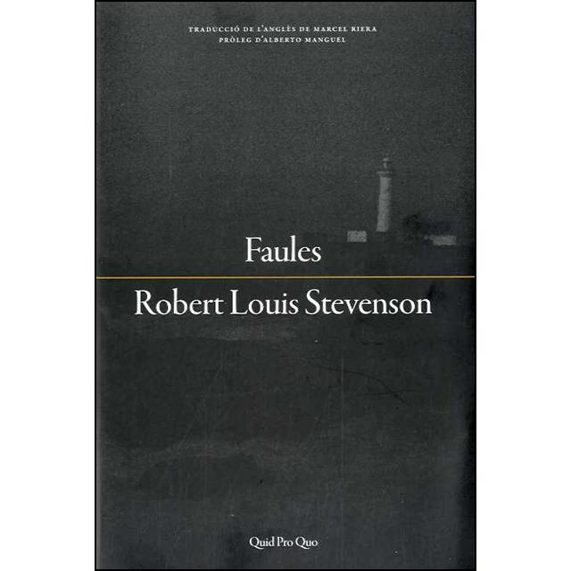 FAULES | 9788417410087 | ROBERT LOUIS STEVENSON | Llibreria La Font de Mimir - Llibreria online Barcelona - Comprar llibres català i castellà