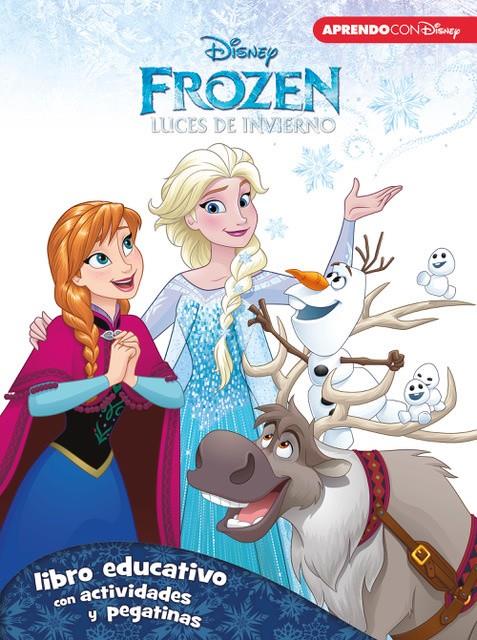 FROZEN. LUCES DE INVIERNO (LIBRO EDUCATIVO DISNEY CON ACTIVIDADES Y PEGATINAS) | 9788416548071 | DISNEY | Llibreria La Font de Mimir - Llibreria online Barcelona - Comprar llibres català i castellà