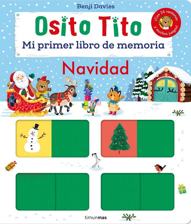 OSITO TITO. MI PRIMER LIBRO DE MEMORIA. NAVIDAD | 9788408287506 | DAVIES, BENJI | Llibreria La Font de Mimir - Llibreria online Barcelona - Comprar llibres català i castellà