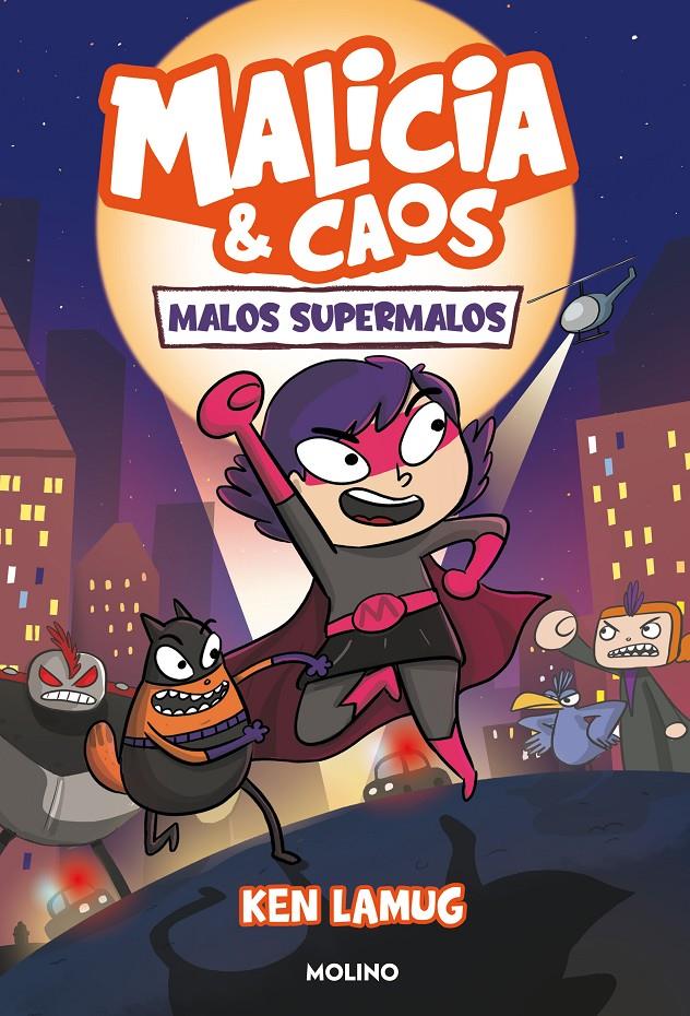 MALICIA Y CAOS 1 - MALOS SUPERMALOS | 9788427223554 | LAMUG, KEN | Llibreria La Font de Mimir - Llibreria online Barcelona - Comprar llibres català i castellà