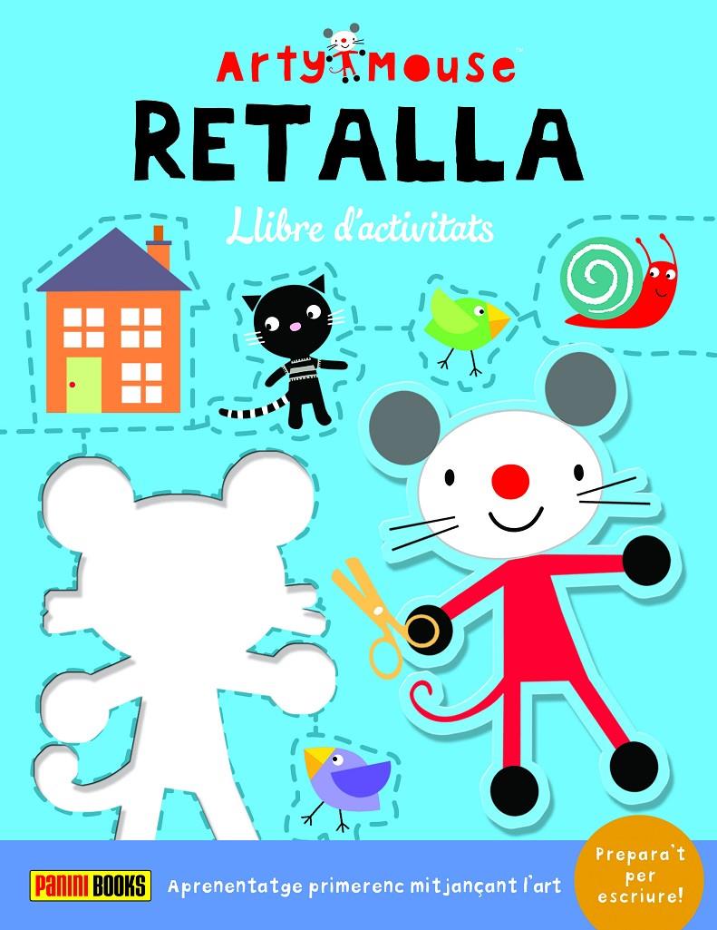 ARTY MOUSE - RETALLA | 9788413347394 | Llibreria La Font de Mimir - Llibreria online Barcelona - Comprar llibres català i castellà