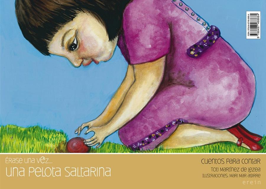 UNA PELOTA SALTARINA | 9788497468664 | TOTI MARTÍNEZ DE LEZEA | Llibreria La Font de Mimir - Llibreria online Barcelona - Comprar llibres català i castellà