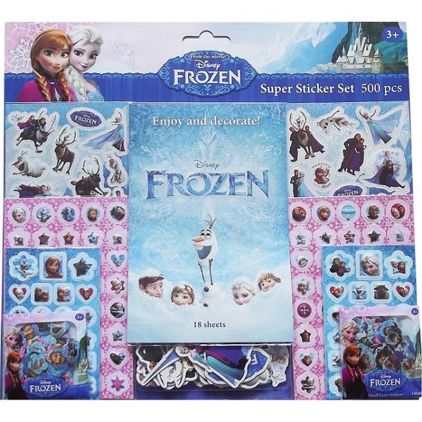 FROZEN SUPER STICKER SET 500 PEGATINAS | 8595593806549 | AA.VV | Llibreria La Font de Mimir - Llibreria online Barcelona - Comprar llibres català i castellà